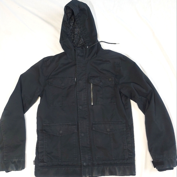 Tony Hawk Black Utility Field Jacket, Small - Picture 1 of 12